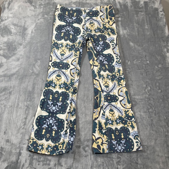 We The Free Pants - We The Free Pants Women's Size 27 Paisley Flare Pants Free People